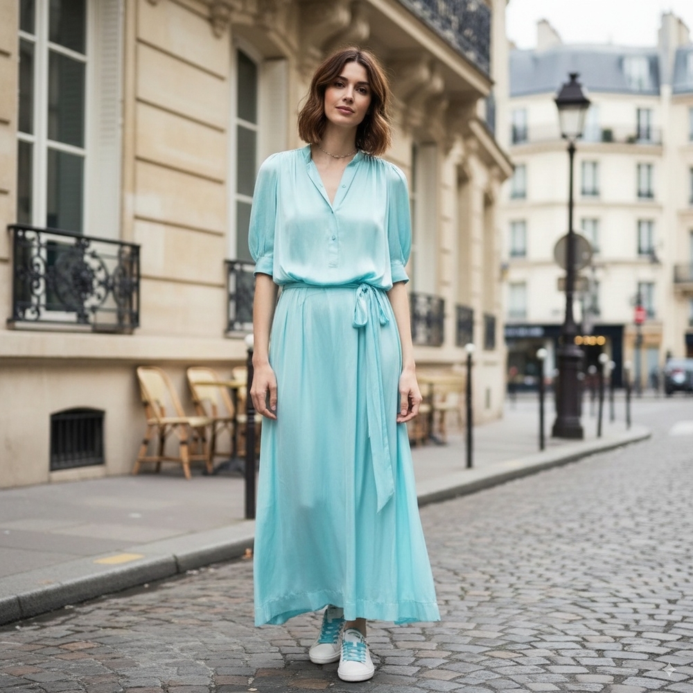 Zadig & Voltaire Blue Maxi Dress